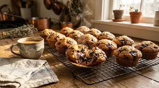 The Viral Choc Chip Muffins Recipe That Bakeries Want To Keep Secret