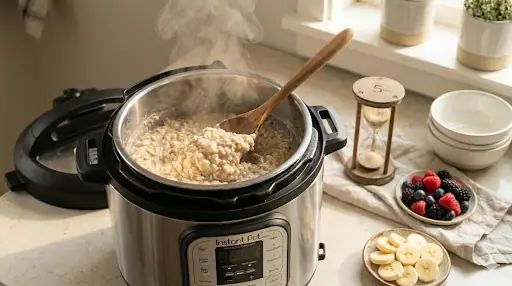 Dump & Go Instant Pot Oatmeal Recipe (Zero Effort)